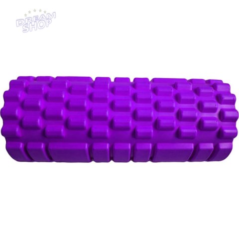 WAŁEK ROLLER DO ĆWICZEŃ FIOLETOWY 14x33CM 930G ENERO FIT