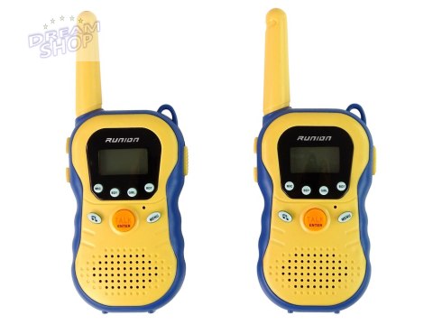 Walkie Talkies dla Dzieci Żółte