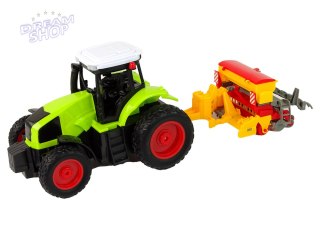 Pojazd Rolniczy Traktor Z Prasą R/C 1:16 Zielony