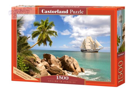 CASTORLAND Puzzle 1500el. Sailing in Paradise - Żeglowanie w raju