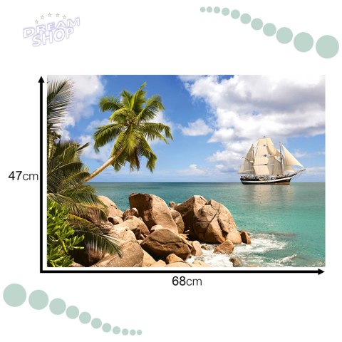 CASTORLAND Puzzle 1500el. Sailing in Paradise - Żeglowanie w raju