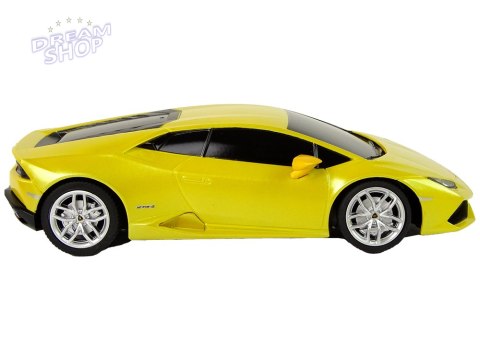 Auto R/C Lamborghini Huracan 1:24 Rastar Żółty