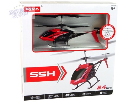 Zdalnie Sterowany Helikopter S5H SYMA Czerwony