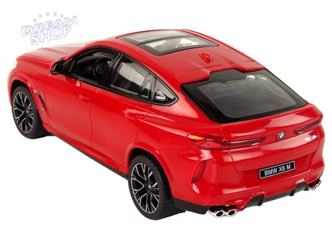 Auto R/C Bmw X6 M 1:14 Rastar Czerwone