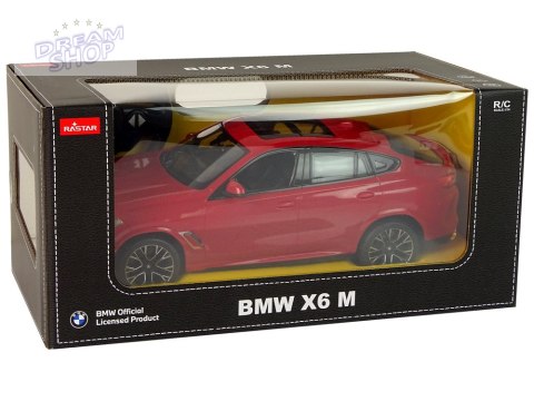 Auto R/C Bmw X6 M 1:14 Rastar Czerwone