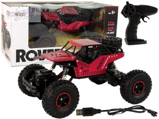 Auto RC Zdalnie Sterowane 1:16 Czarne Czerwone