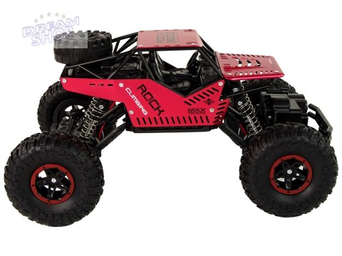 Auto RC Zdalnie Sterowane 1:16 Czarne Czerwone