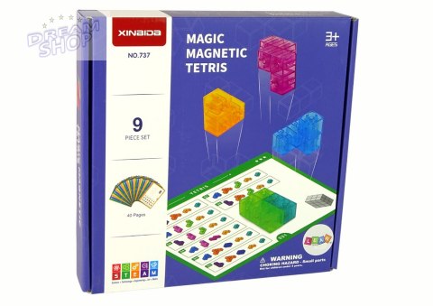 Magiczna Kostka Magnetyczna 9 Elementów