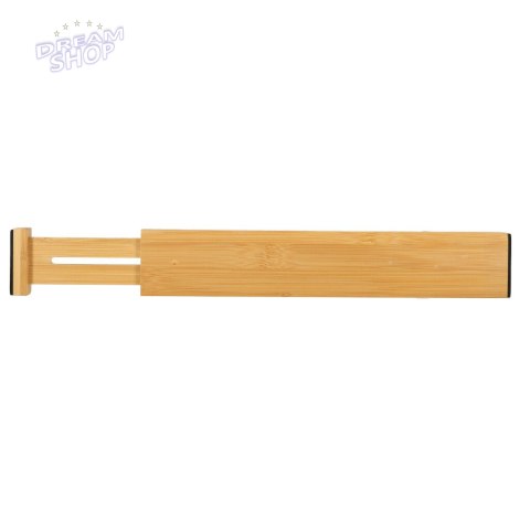 Organizer do szuflady regulowany separator bambusowy 43x6x1,5cm 1 sztuka