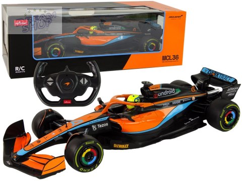 Auto R/C Wyścigowe McLarenF1 Rastar 1:12 Pomarańcz