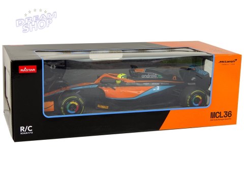 Auto R/C Wyścigowe McLarenF1 Rastar 1:12 Pomarańcz