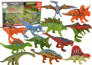 Zestaw Figurki Dinozaury 12 sztuk Kolorowe