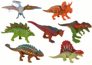 Zestaw Figurki Dinozaury 12 sztuk Kolorowe