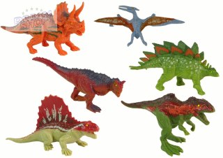 Zestaw Figurki Dinozaury 6 sztuk Kolorowe