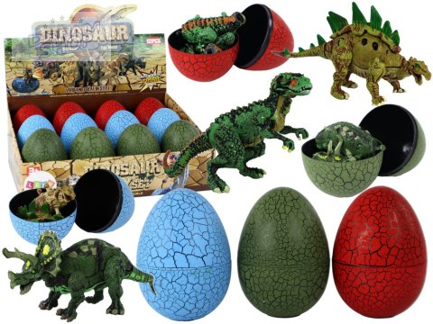 Jajo Figurka Dinozaura 3 Kolory 9cm