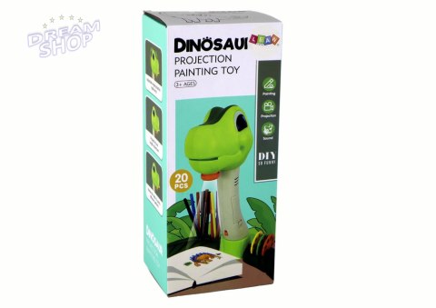 Projektor do Rysowania Dinozaur Dźwięki Akcesoria