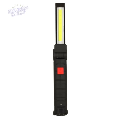 Latarka warsztatowa USB COB magnes akumulator