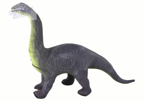 Duża Figurka Dinozaur Brachiozaur Dźwięk 33 cm Szary