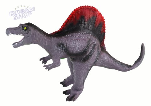 Duża Figurka Dinozaur Spinozaur Dźwięk 36 cm Szary