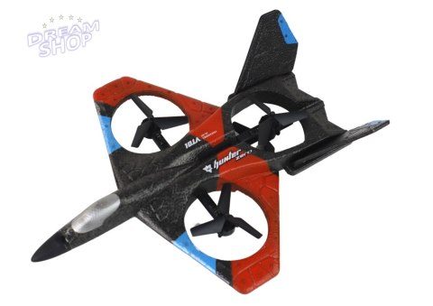 Quadcopter RC Myśliwiec Samolot Zdalnie Sterowany Czerwony