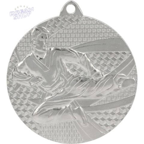 Medal Srebrny- Karate - Medal Stalowy