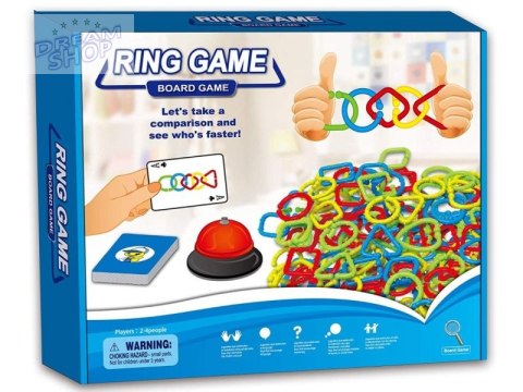 Logiczna Gra Połącz Obręcze Kształty, Puzzle Ring Game