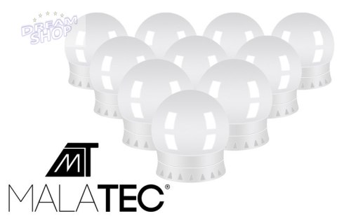 Lampki LED na lustro/ do toaletki- 10szt.