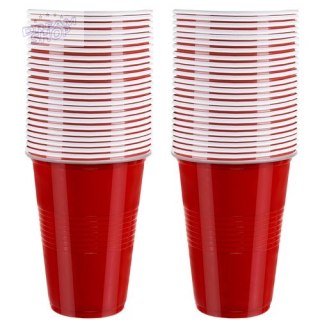 Gra Beer Pong- 50 kubeczków Ruhhy 21232