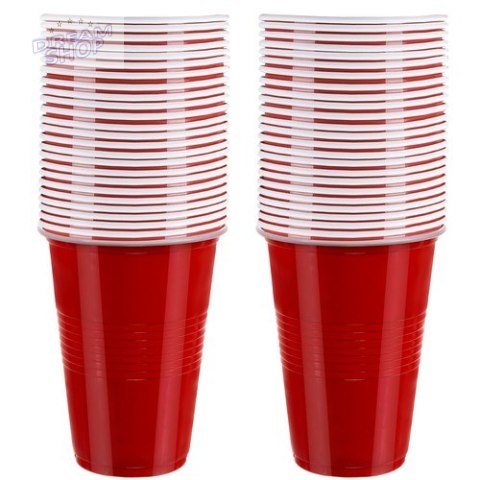 Gra Beer Pong- 50 kubeczków Ruhhy 21232