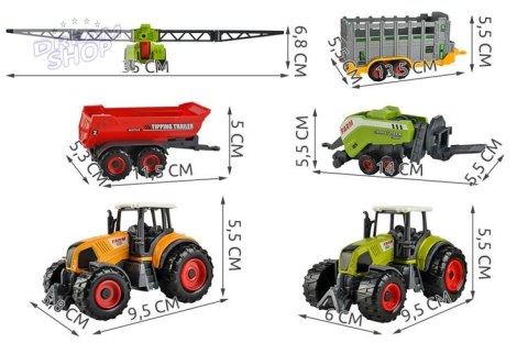 Farma - zestaw maszyn 6szt.