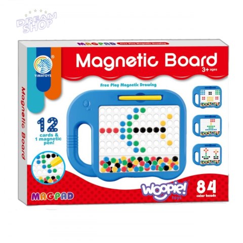 WOOPIE Tablica Magnetyczna dla Dzieci Montessori MagPad Słonik