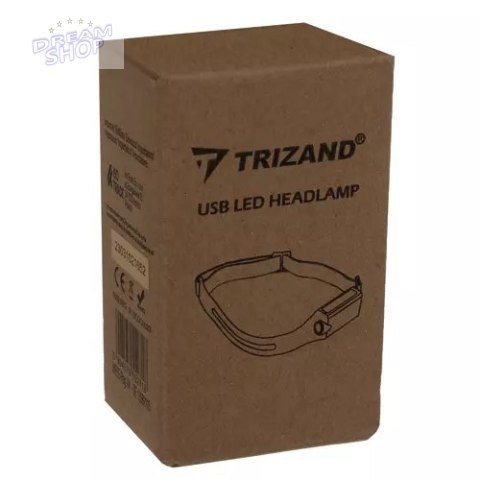 Latarka czołowa LED USB Trizand 21652