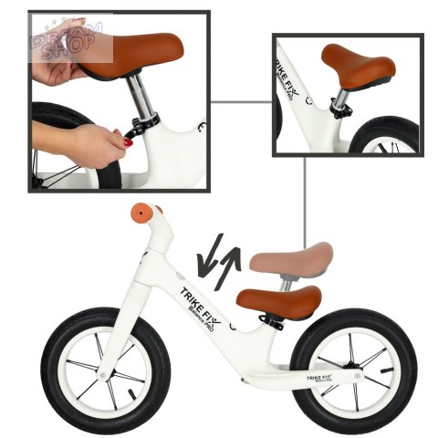 Rowerek biegowy Trike Fix Balance PRO biały Rowerek biegowy Trike Fix Balance PRO biały