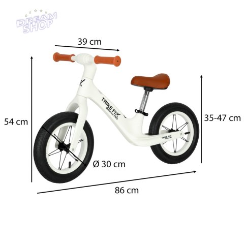 Rowerek biegowy Trike Fix Balance PRO biały Rowerek biegowy Trike Fix Balance PRO biały