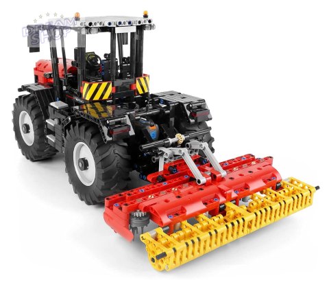 Klocki Czerwony Traktor 2716el.