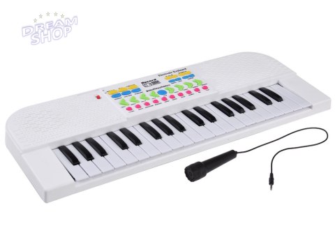 Organki mini keyboard zabawka dla dzieci 37 klawiszy mikrofon IN0160