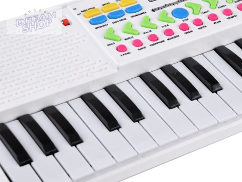 Organki mini keyboard zabawka dla dzieci 37 klawiszy mikrofon IN0160