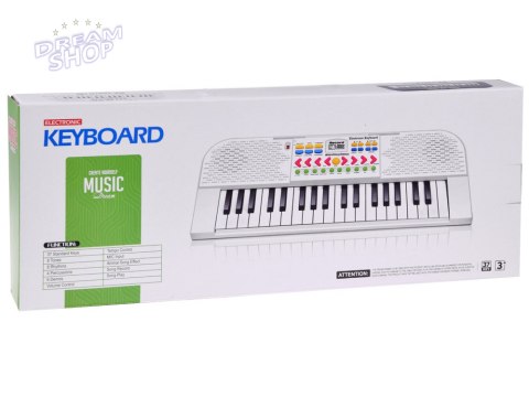 Organki mini keyboard zabawka dla dzieci 37 klawiszy mikrofon IN0160