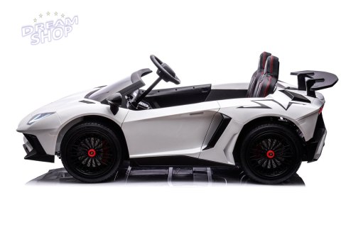 Pojazd Lamborghini Aventador SV STRONG Biały