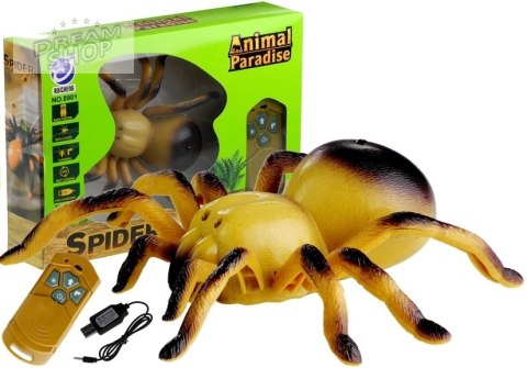 Zdalnie Sterowany Pająk Tarantula Pilot R/C Żółty Zdalnie Sterowany Pająk Tarantula Pilot R/C Żółty