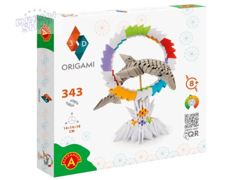 Alexander Zestaw kreatywny Origami 3D Delfin 2552