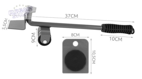 Podnośnik ruchomy do mebli