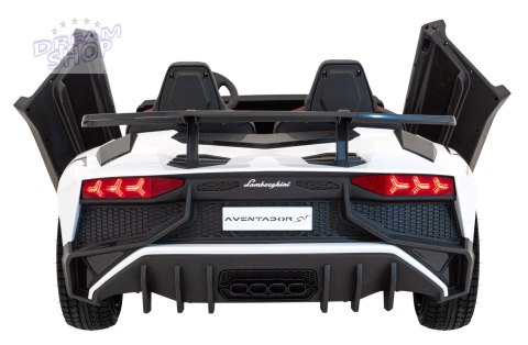 Pojazd Lamborghini Aventador SV STRONG Biały