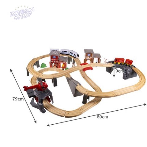 Kolejka drewniana- pociąg Kruzzel 22754