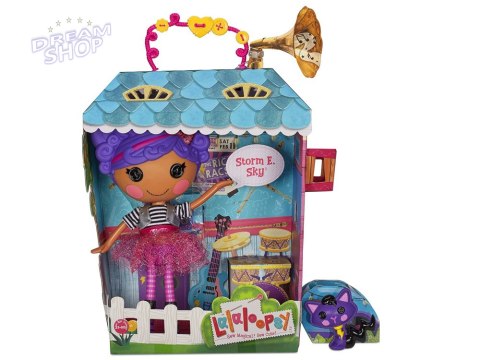 Lalaloopsy duża rockowa Lalka Storm E Sky 33 cm + kotek ZA4912