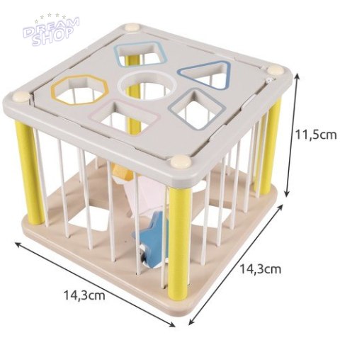 Sorter- kostka sensoryczna drewniana 22885