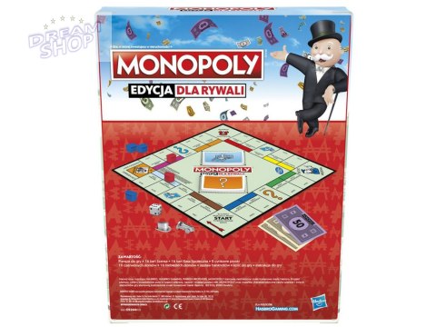Gra Monopoly Edycja dla rywali plansza karty GR0659 Gra Monopoly Edycja dla rywali plansza karty GR0659