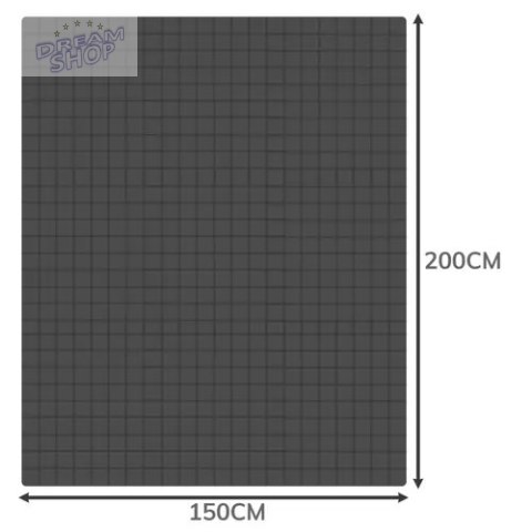 Kołdra obciążeniowa 200x150cm 6kg Ruhhy 19533