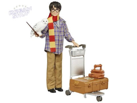 Mattel Lalka Harry Potter na peronie + sowa Hedwiga GXW31 ZA4930