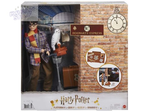 Mattel Lalka Harry Potter na peronie + sowa Hedwiga GXW31 ZA4930